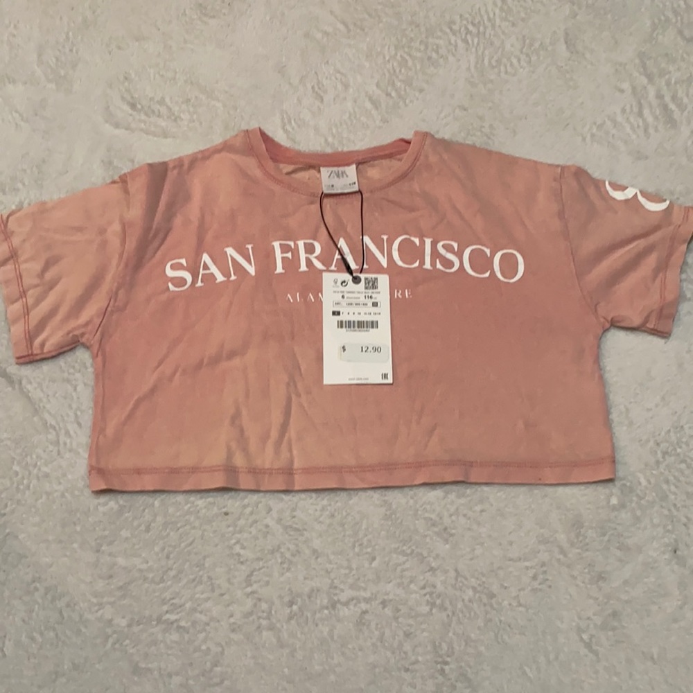 Zara Girls Cropped Top